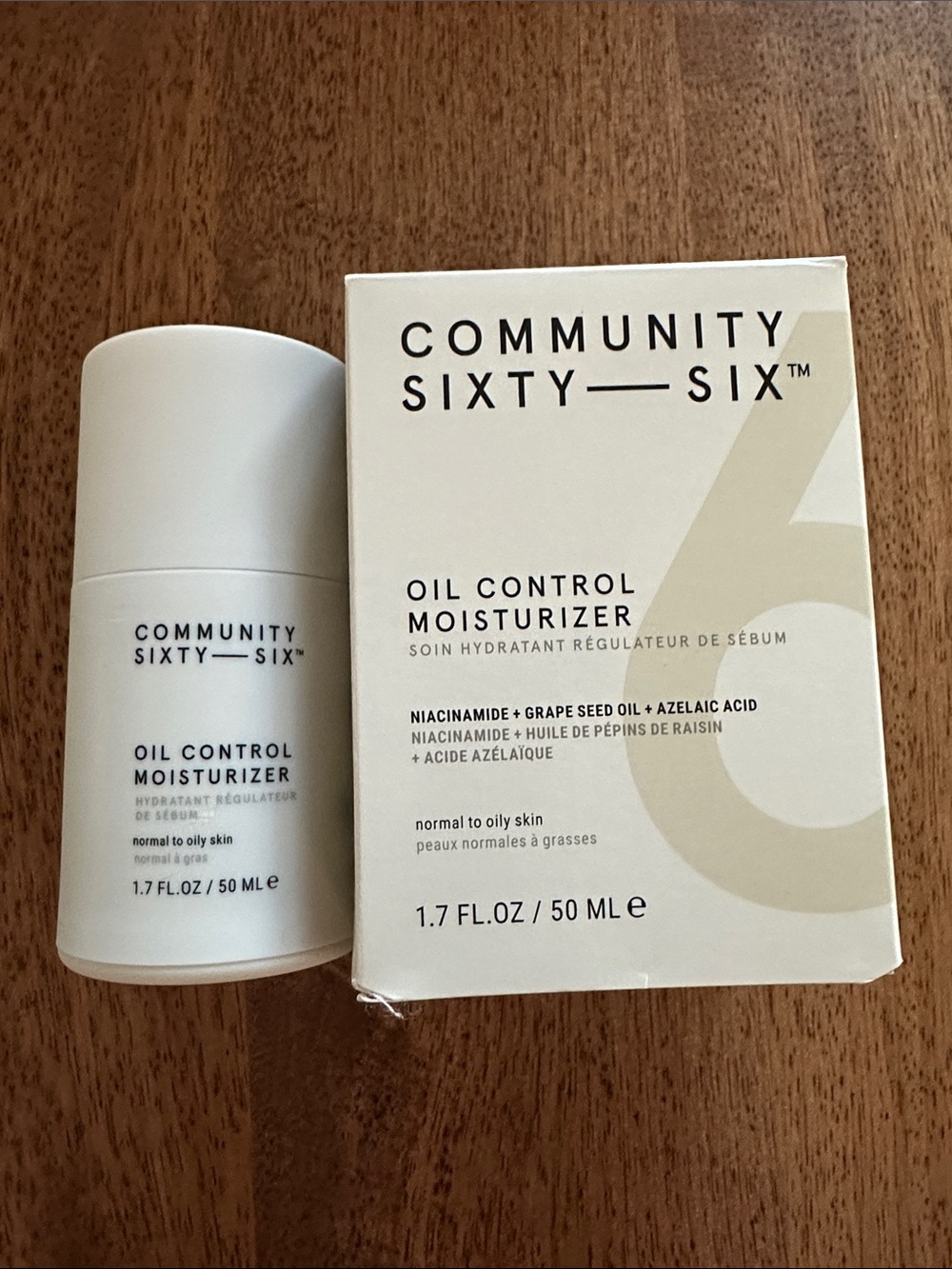 BNIB Community Sixty-Six Oil Control Moisturizer (50ml)